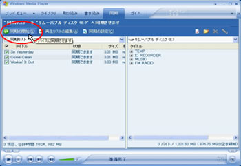 Windows Media Player10図