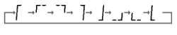 図：テープ未録画部分での秒表示