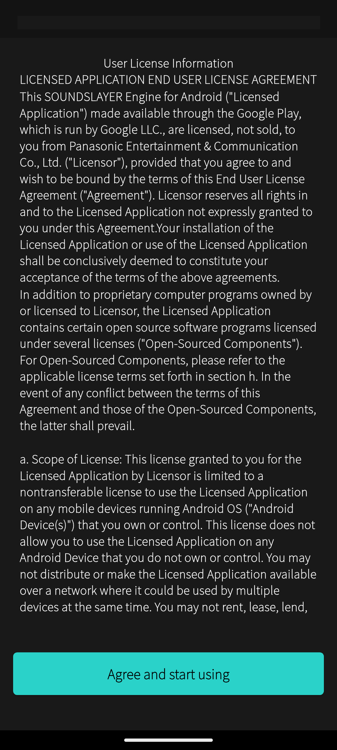 利用規約同意イメージ / Terms of Use agreement image