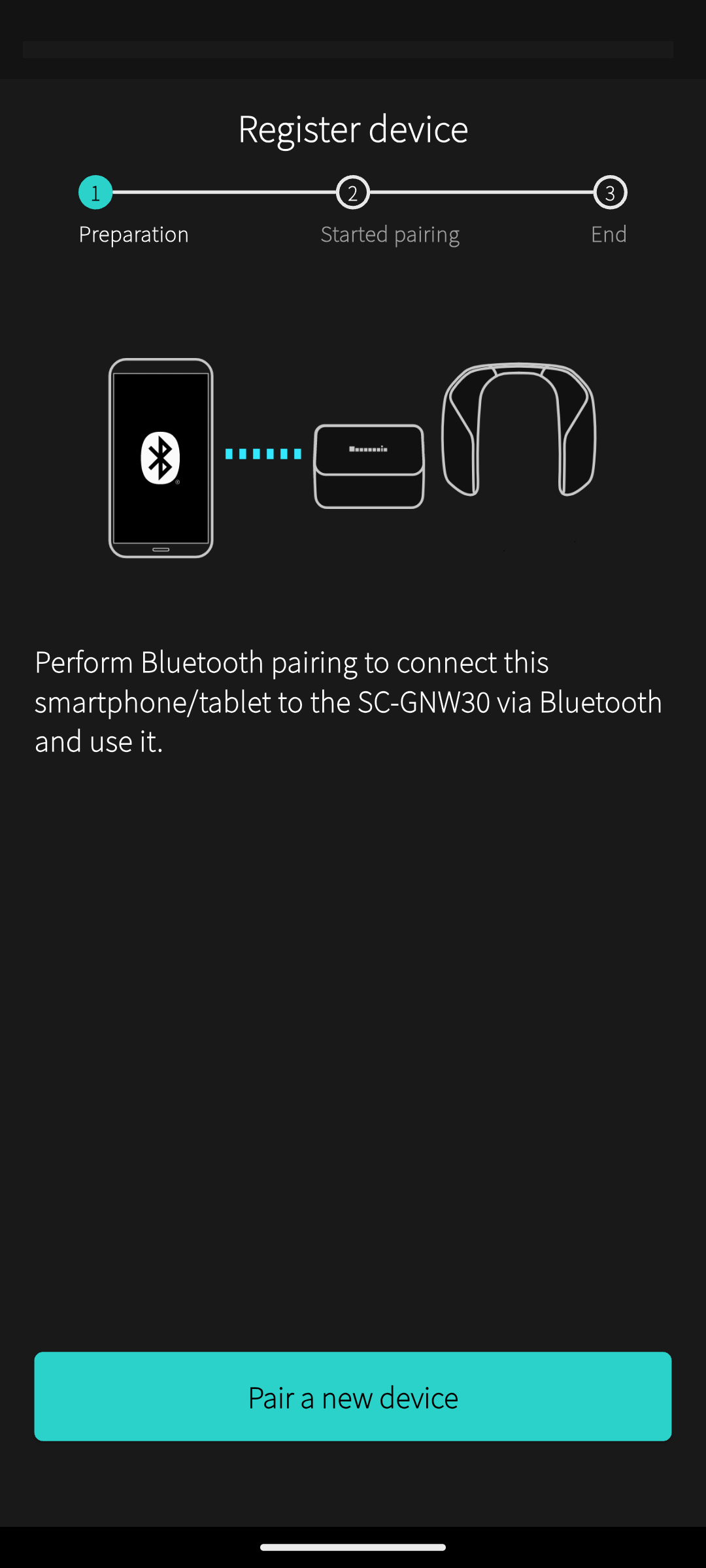 Bluetoothペアリングイメージ / Bluetooth pairing image