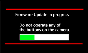 Firmware Update in progress