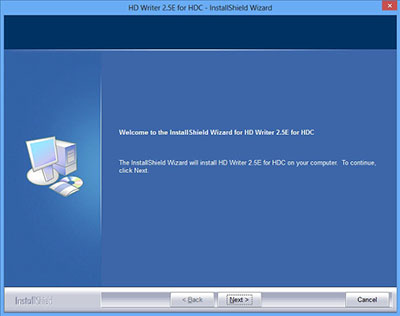 Hd Writer 2 5e Update Program For Windows 8 Windows 10 Download Digital Av Software Digital Av Support Panasonic Global