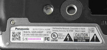 panasonic sdr h80 software windows 10