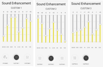 Equalizer setting