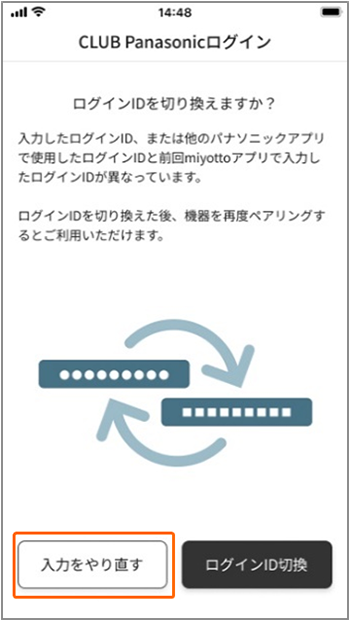 CLUB Panasonicログイン